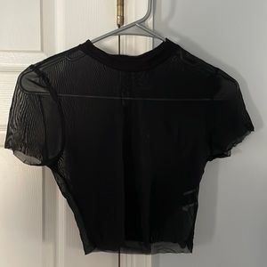 Mesh Crop Top